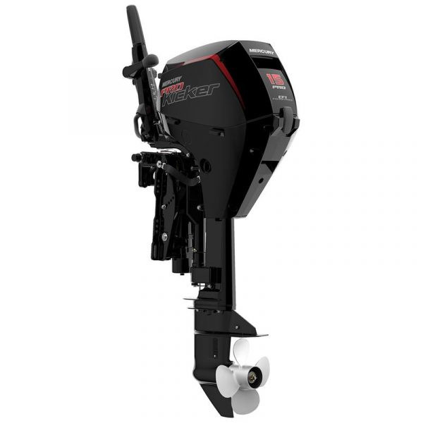 Mercury 15HP Command Thrust ProKicker 4-Stroke Outboard Motor 1A15451BK 20" Shaft