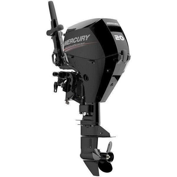 Mercury 20HP 4-Stroke Outboard Motor Electric Start Tiller 1A20301LK 15" Shaft